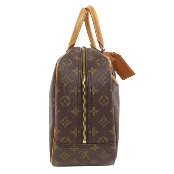LOUIS VUITTON Brown Monogram Canvas Deauville Boston Bag - Picture 3 of 11